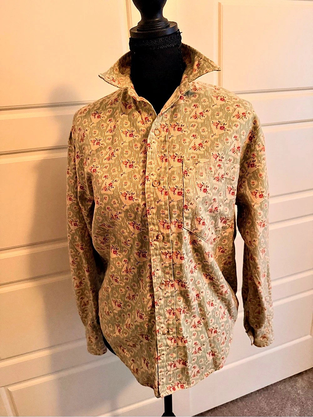 Ralph Lauren Floral 100% Cotton Button Down